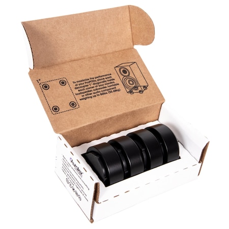 Auralex Acoustics ProPOD Black, 4PK ProPOD™ Black 4-PK